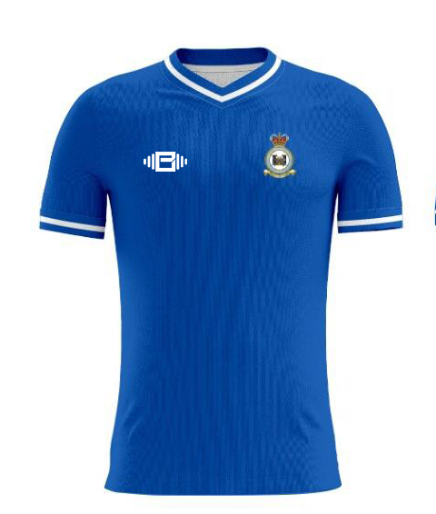 RAF Odiham Short Sleeve Football Kit - Blue - Premium from Buzz Physique - Just $38.50! Shop now at Buzz Physique