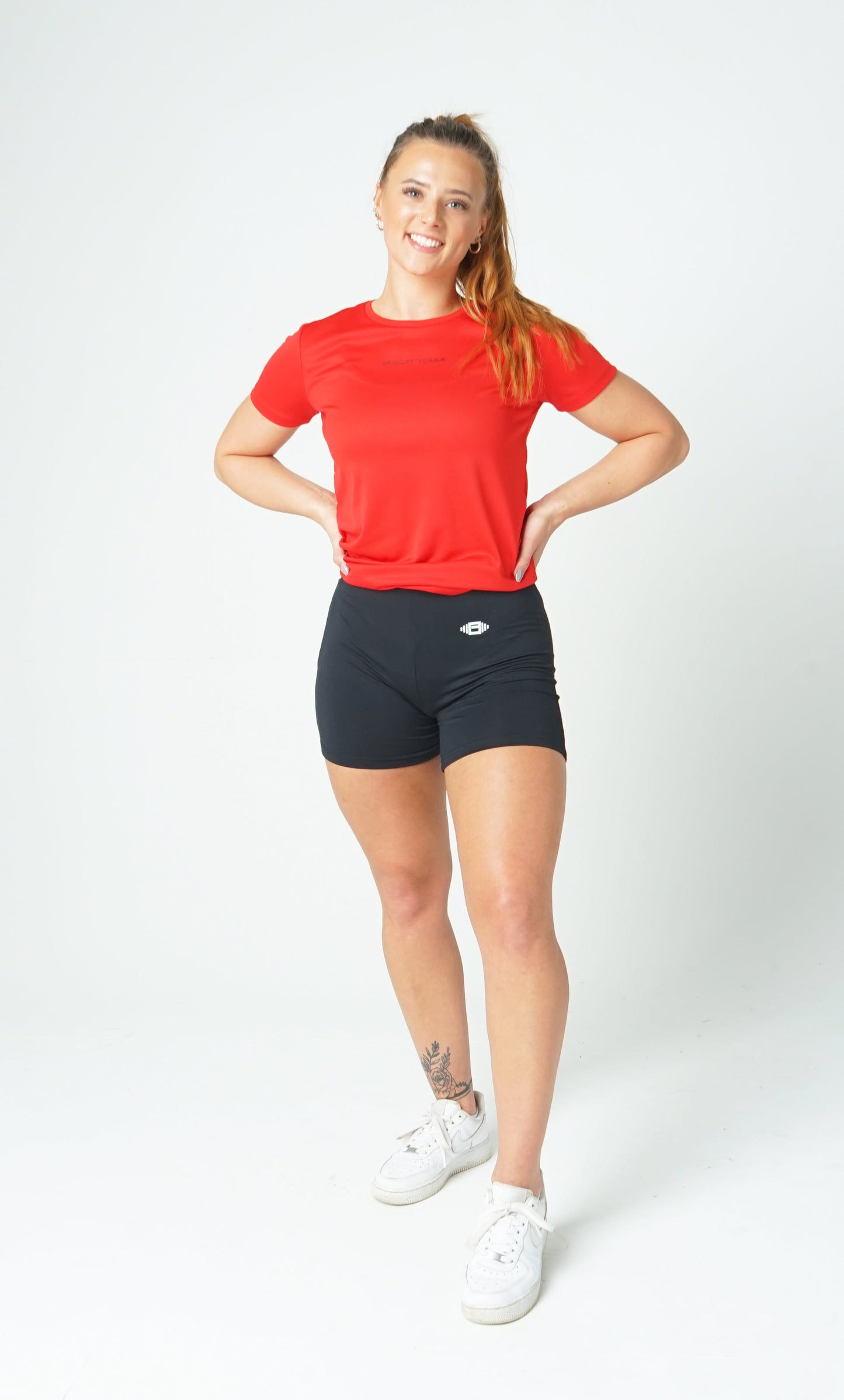 Buzz Physique Women's Sport T-Shirt - Red - Premium from Buzz Physique - Just $10.95! Shop now at Buzz Physique