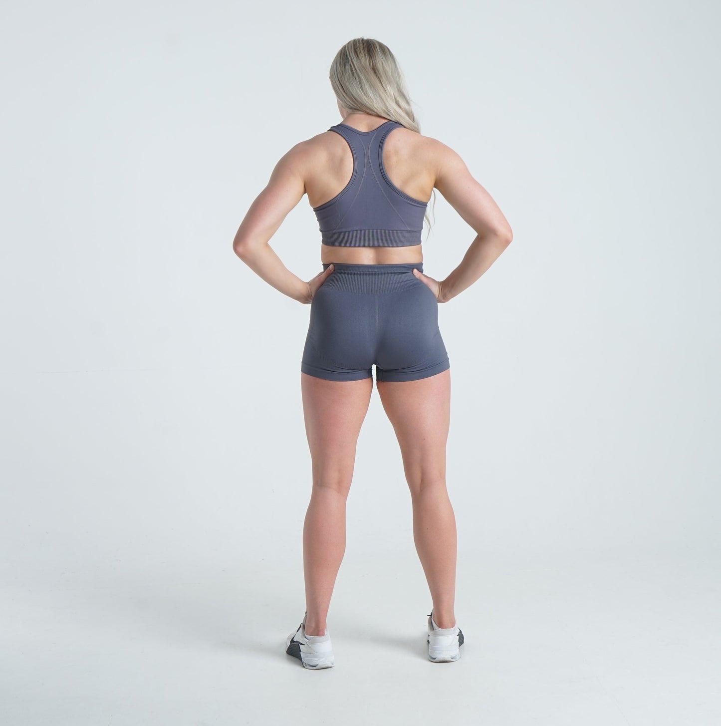 Xena Seamless Shorts - Grey - Premium from Buzz Physique - Just $14.95! Shop now at Buzz Physique