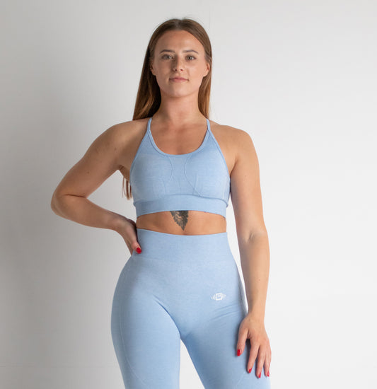 Buzz Physique Acute Seamless Bra - Blue - Premium  from Buzz Physique - Just $12.95! Shop now at Buzz Physique