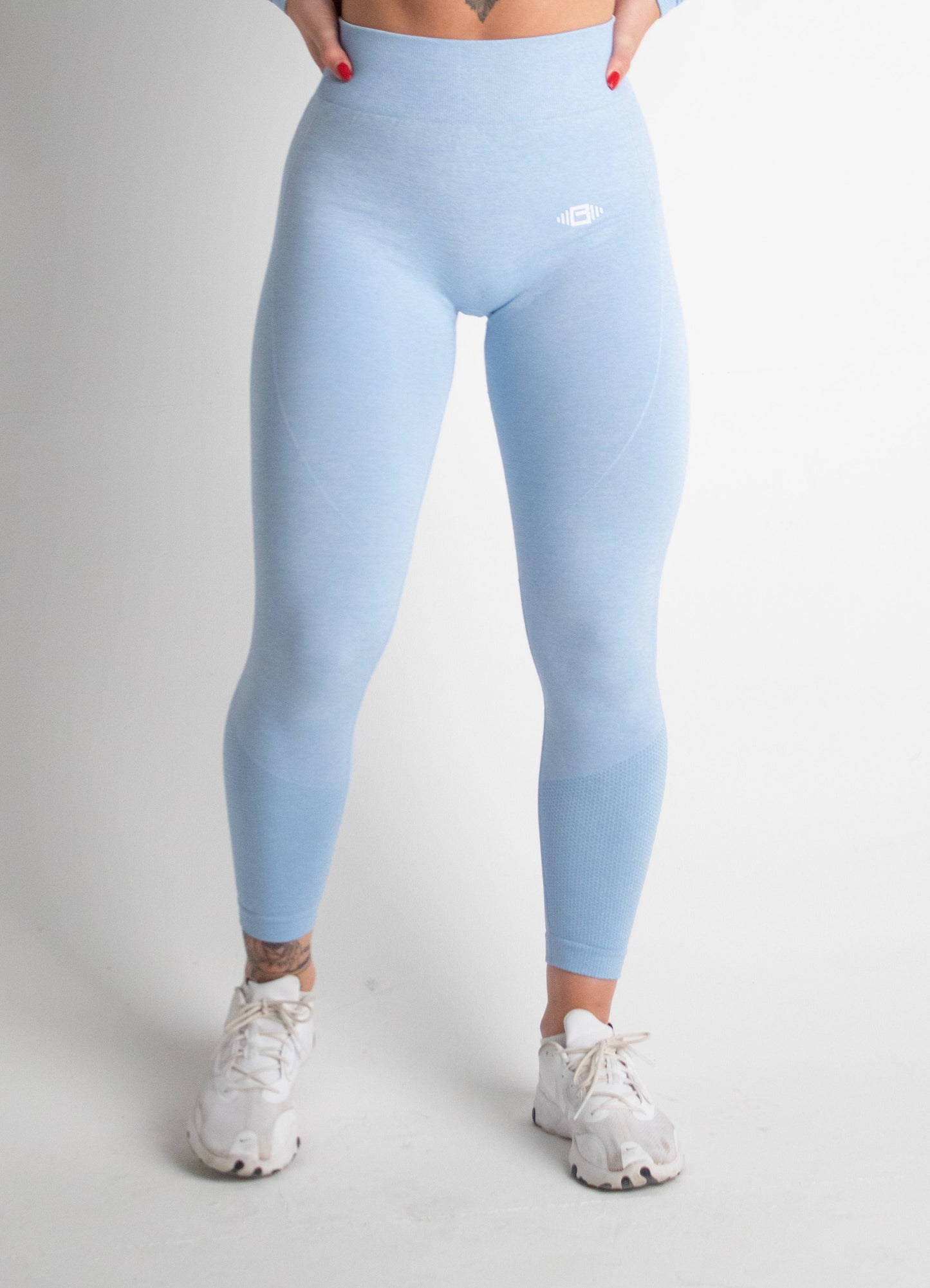 Buzz Physique Acute Seamless Leggings - Blue - Premium from Buzz Physique - Just $12.95! Shop now at Buzz Physique