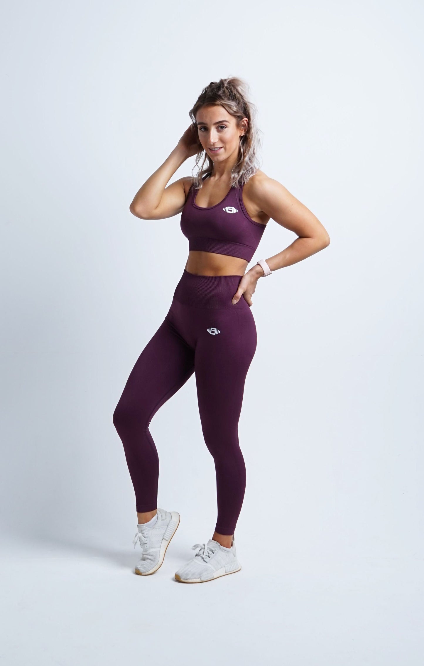 Buzz Physique Xena Seamless Leggings - Burgundy - Premium from Buzz Physique - Just $10! Shop now at Buzz Physique