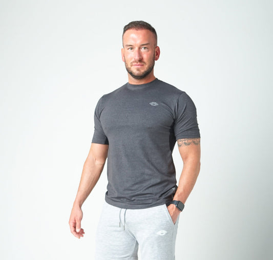 Optimum Performance T-Shirt - Charcoal Black - Premium  from Buzz Physique - Just $9.95! Shop now at Buzz Physique