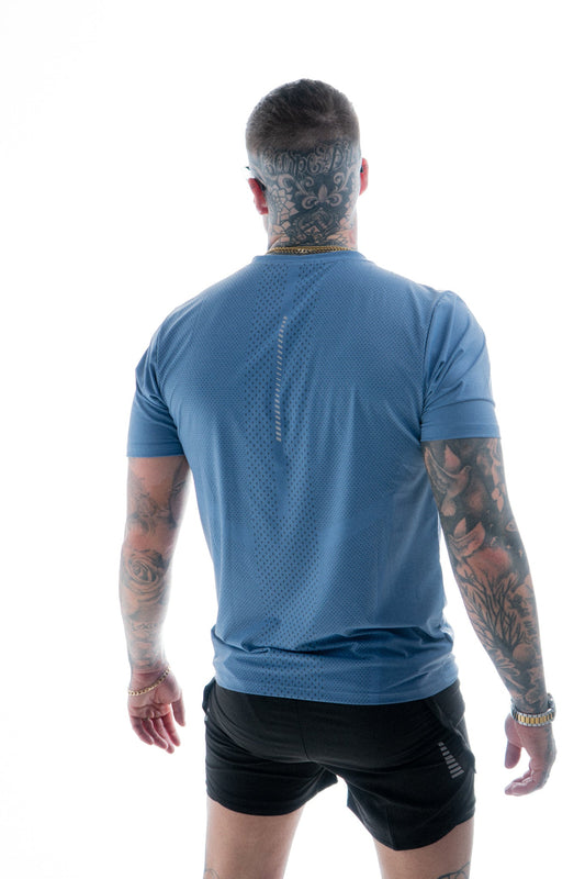 Buzz Physique Energy T-Shirt - Blue - Premium  from Buzz Physique - Just $12.95! Shop now at Buzz Physique