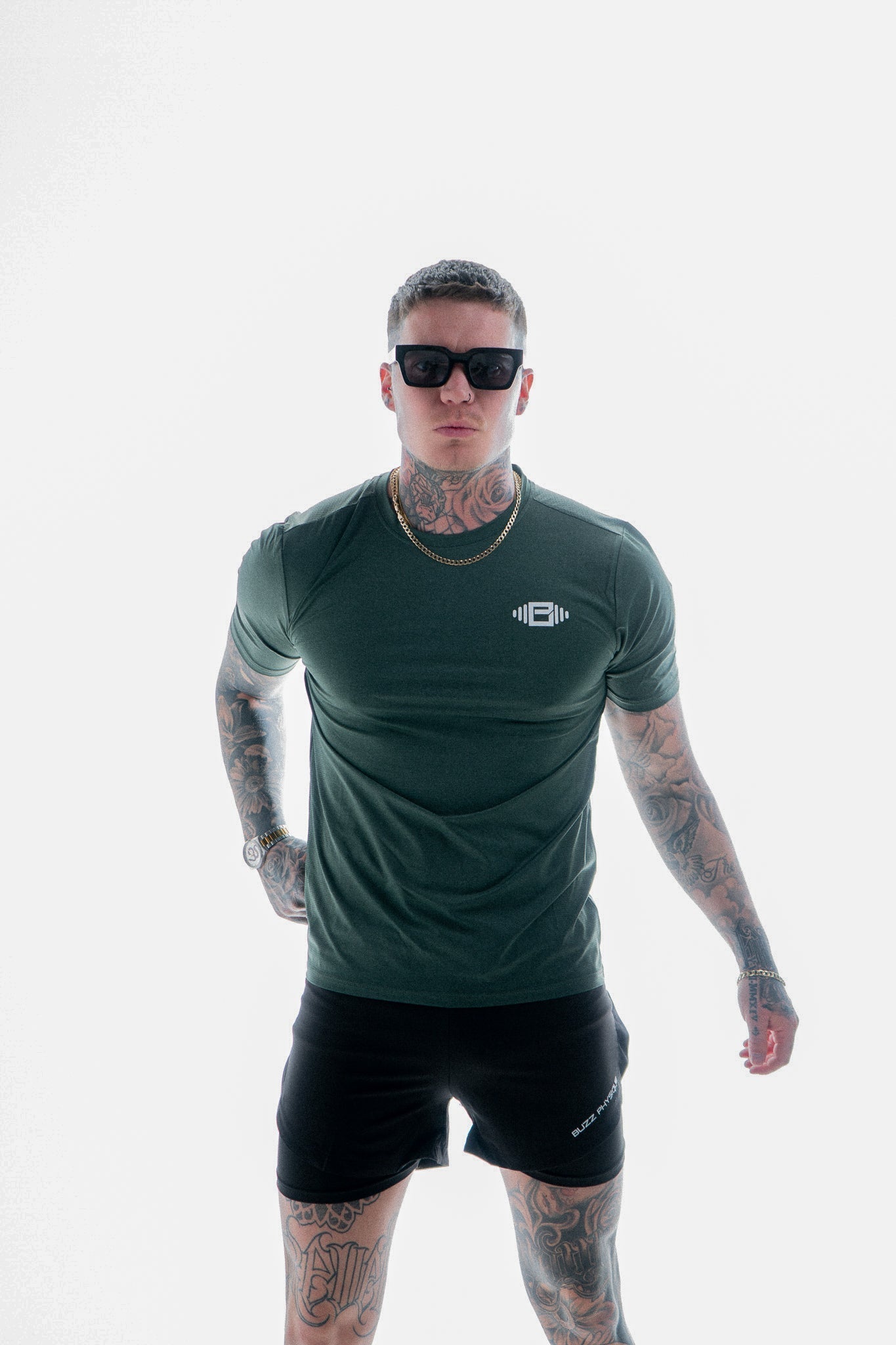 Buzz Physique Energy T-Shirt - Green - Premium  from Buzz Physique - Just $12.95! Shop now at Buzz Physique