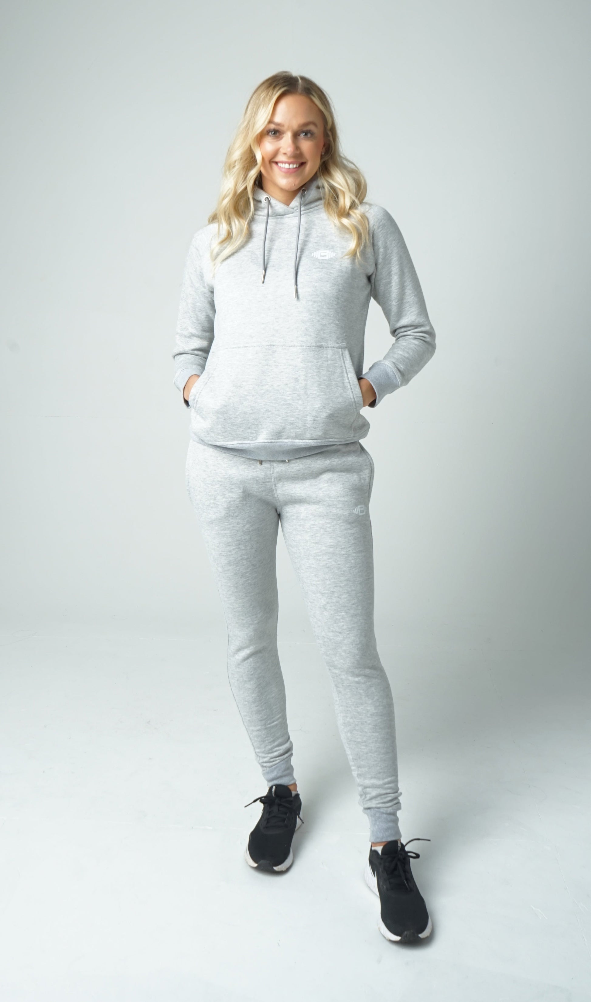 Women's Buzz Physique Essential Hoodie - Heather Grey - Premium  from Buzz Physique - Just $10.95! Shop now at Buzz Physique
