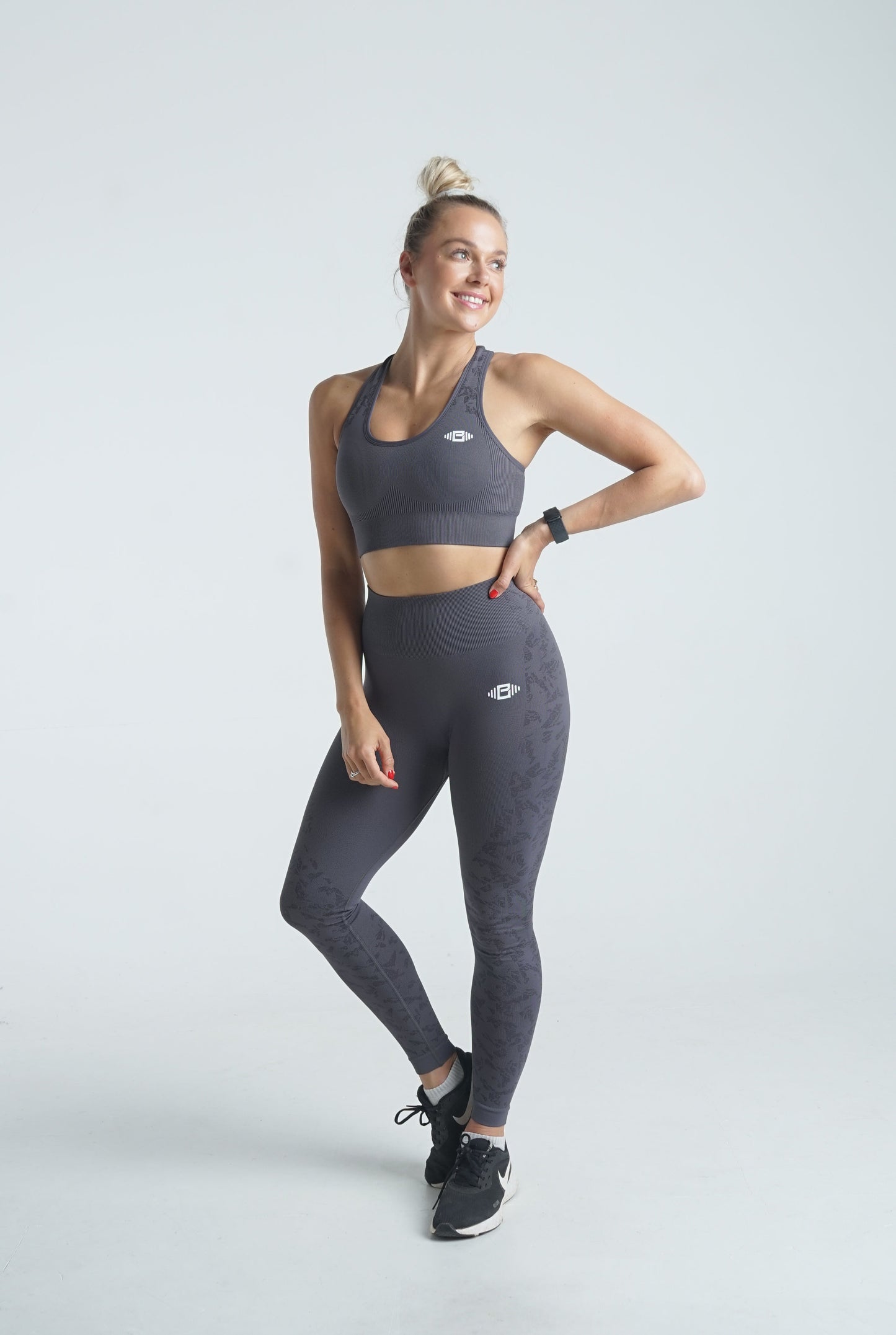 Grace Seamless Bra - Grey - Premium  from Buzz Physique - Just $12.95! Shop now at Buzz Physique