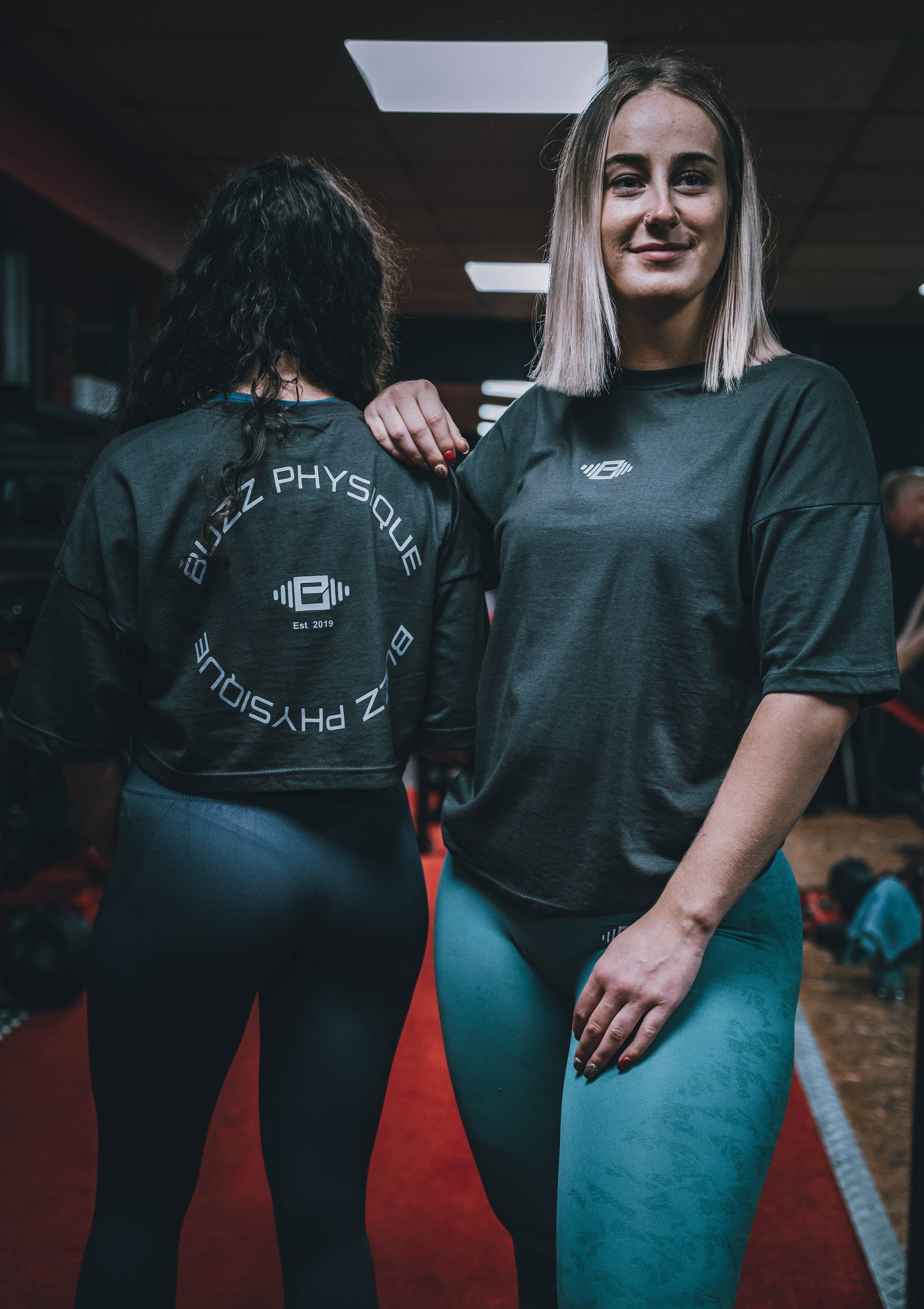 Buzz Physique Oversized T-Shirt - Dark Grey - Premium  from Buzz Physique - Just $10.95! Shop now at Buzz Physique