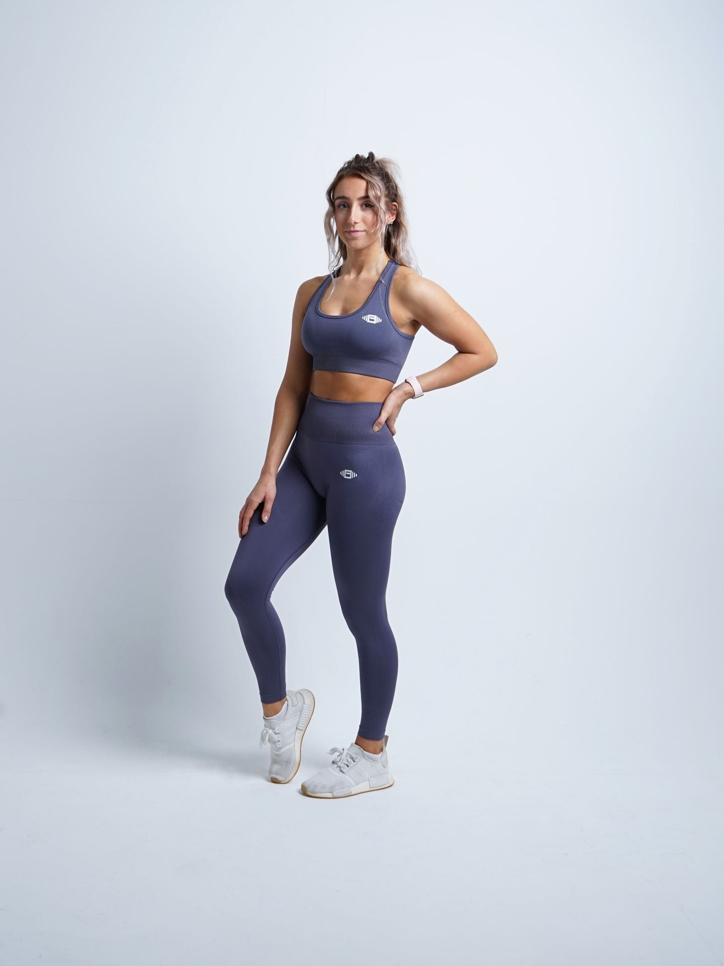 Buzz Physique Xena Seamless Leggings - Grey - Premium from Buzz Physique - Just $25! Shop now at Buzz Physique
