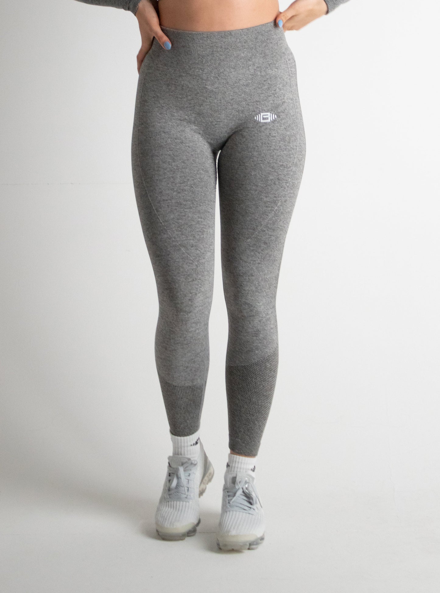 Buzz Physique Acute Seamless Leggings - Grey - Premium from Buzz Physique - Just $12.95! Shop now at Buzz Physique