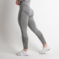 Buzz Physique Acute Seamless Leggings - Grey - Premium  from Buzz Physique - Just $27.95! Shop now at Buzz Physique