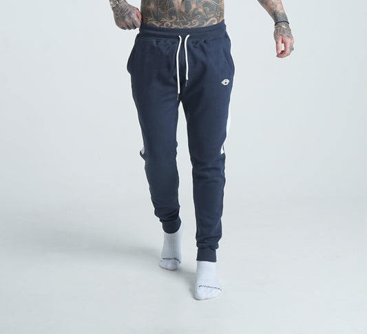 Buzz Physique Crest Joggers - Navy - Premium  from Buzz Physique - Just $12.95! Shop now at Buzz Physique