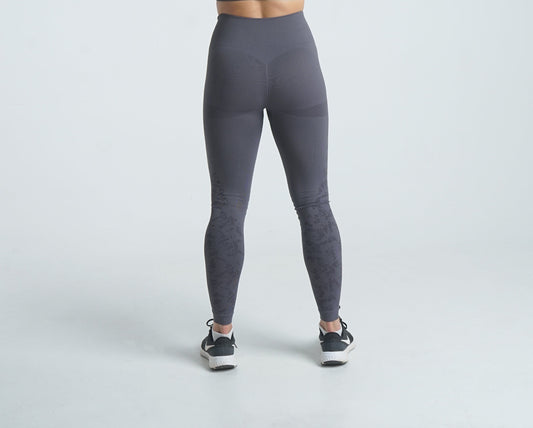 Grace Seamless Leggings - Grey - Premium  from Buzz Physique - Just $16.95! Shop now at Buzz Physique