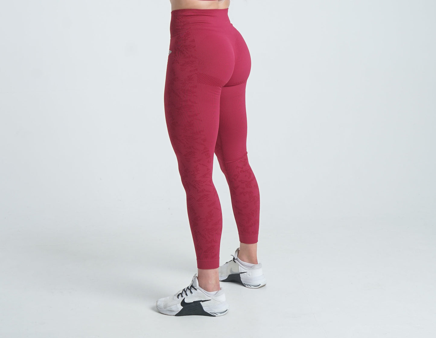 Grace Seamless Leggings - Cherry - Premium from Buzz Physique - Just $16.95! Shop now at Buzz Physique