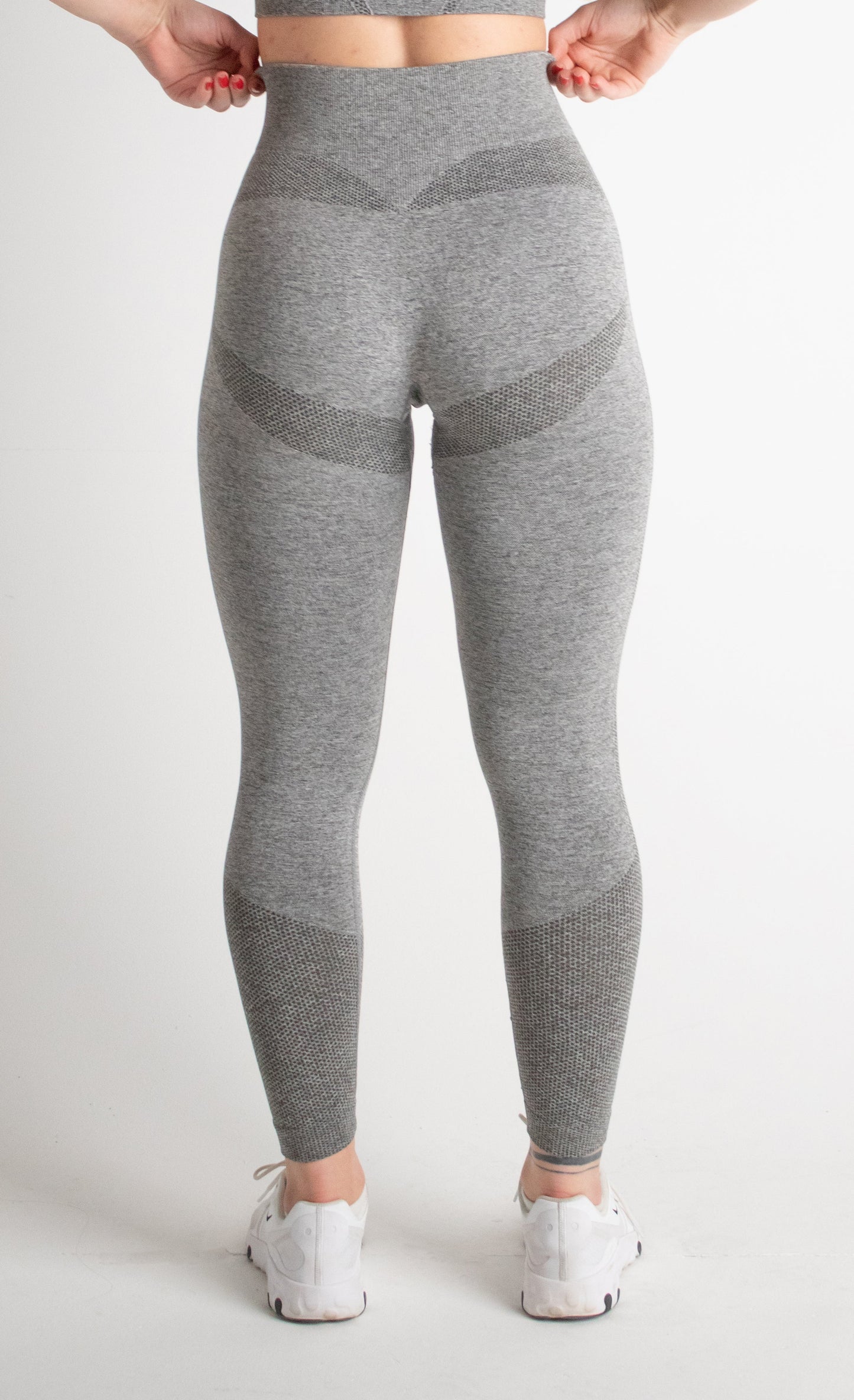 Buzz Physique Acute Seamless Leggings - Grey - Premium from Buzz Physique - Just $12.95! Shop now at Buzz Physique