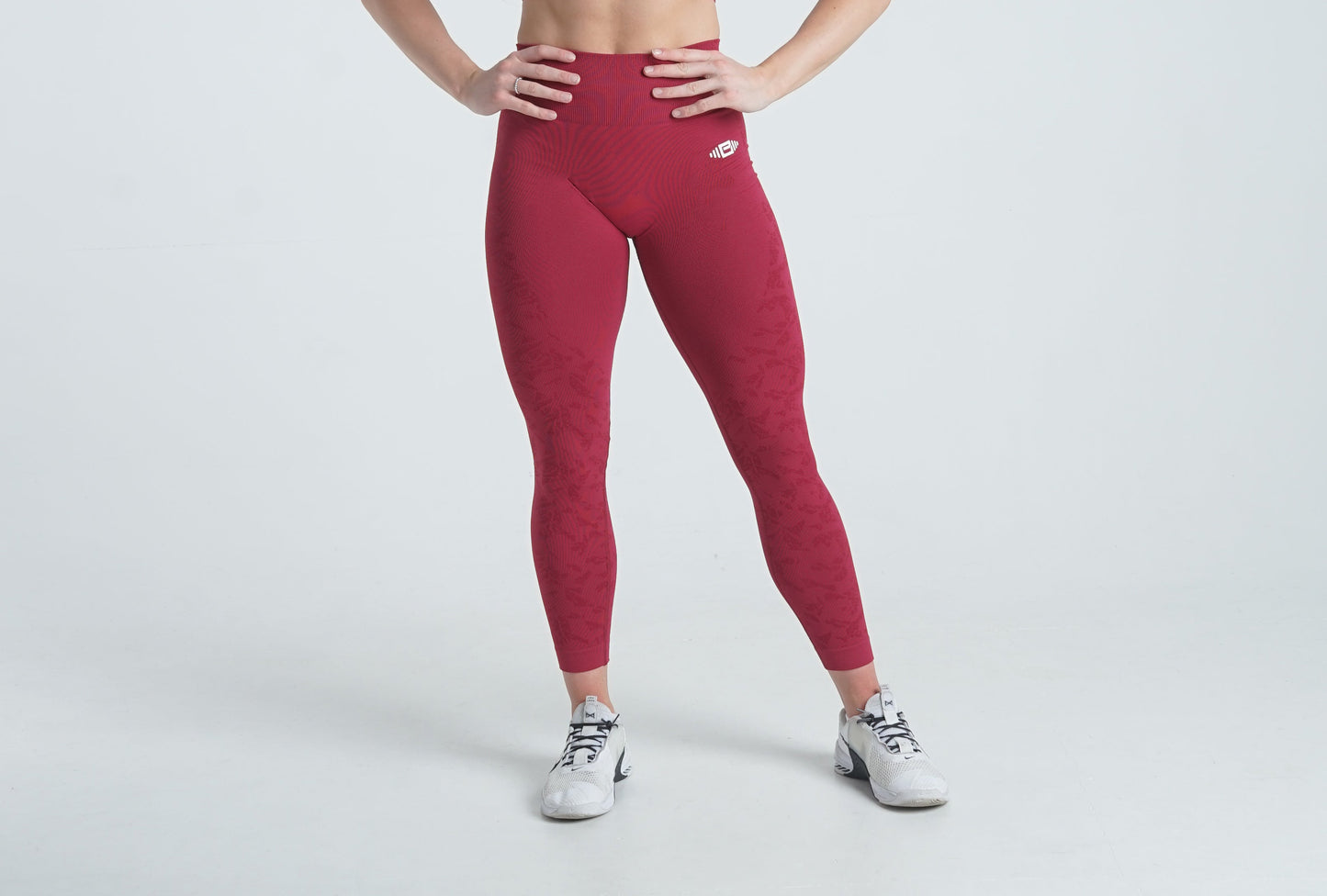 Grace Seamless Leggings - Cherry - Premium from Buzz Physique - Just $16.95! Shop now at Buzz Physique