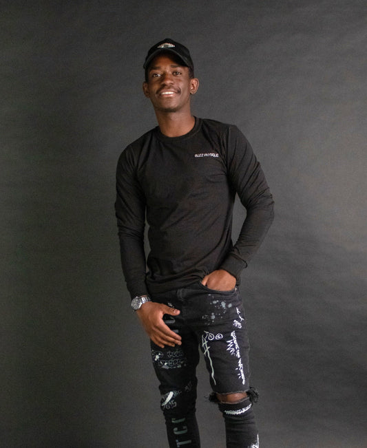 Buzz Physique illusion Long Sleeve T-Shirt - Black - Premium  from Buzz Physique - Just $7.95! Shop now at Buzz Physique