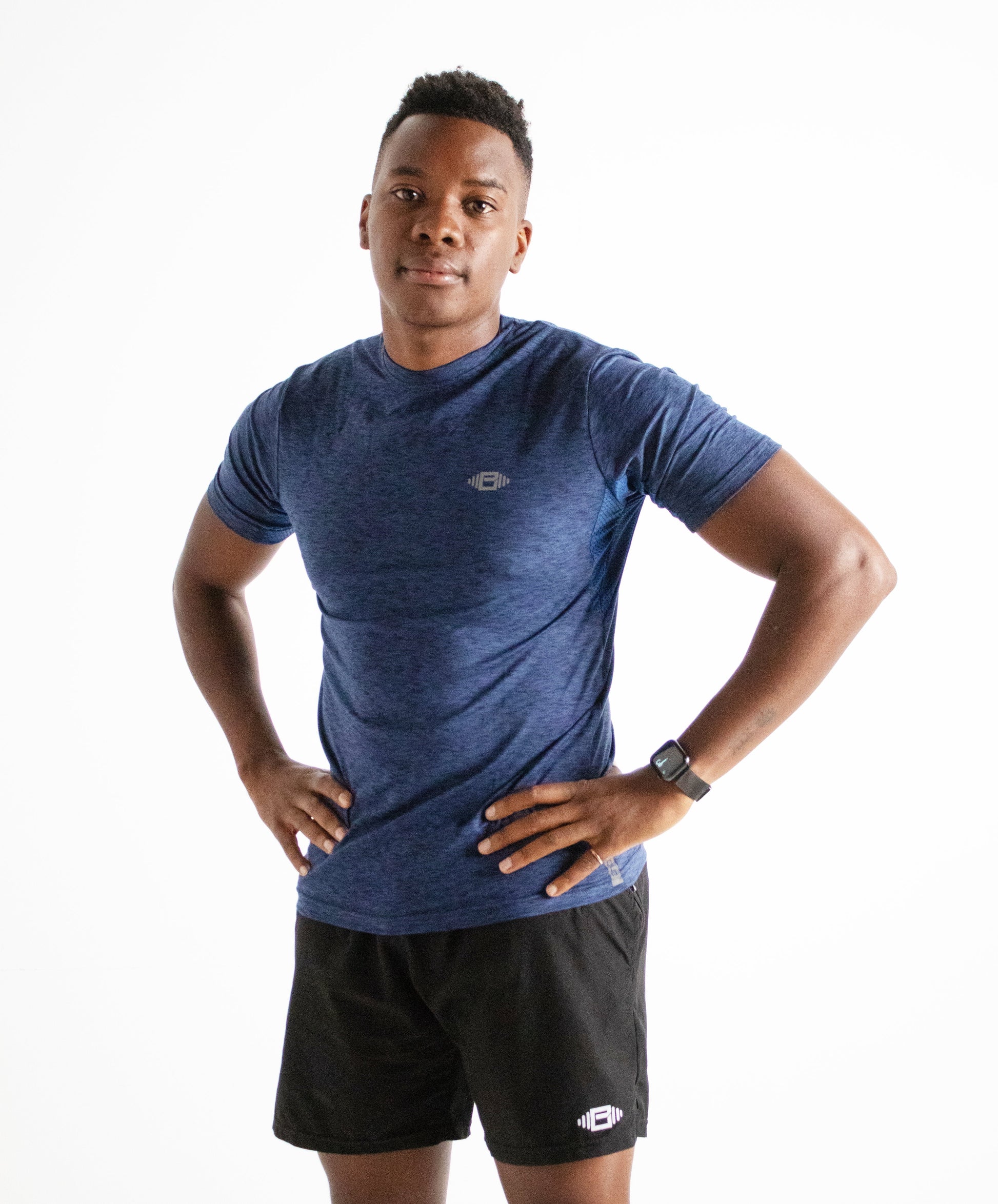 Optimum Performance T-Shirt - Dark Blue - Premium  from Buzz Physique - Just $9.95! Shop now at Buzz Physique