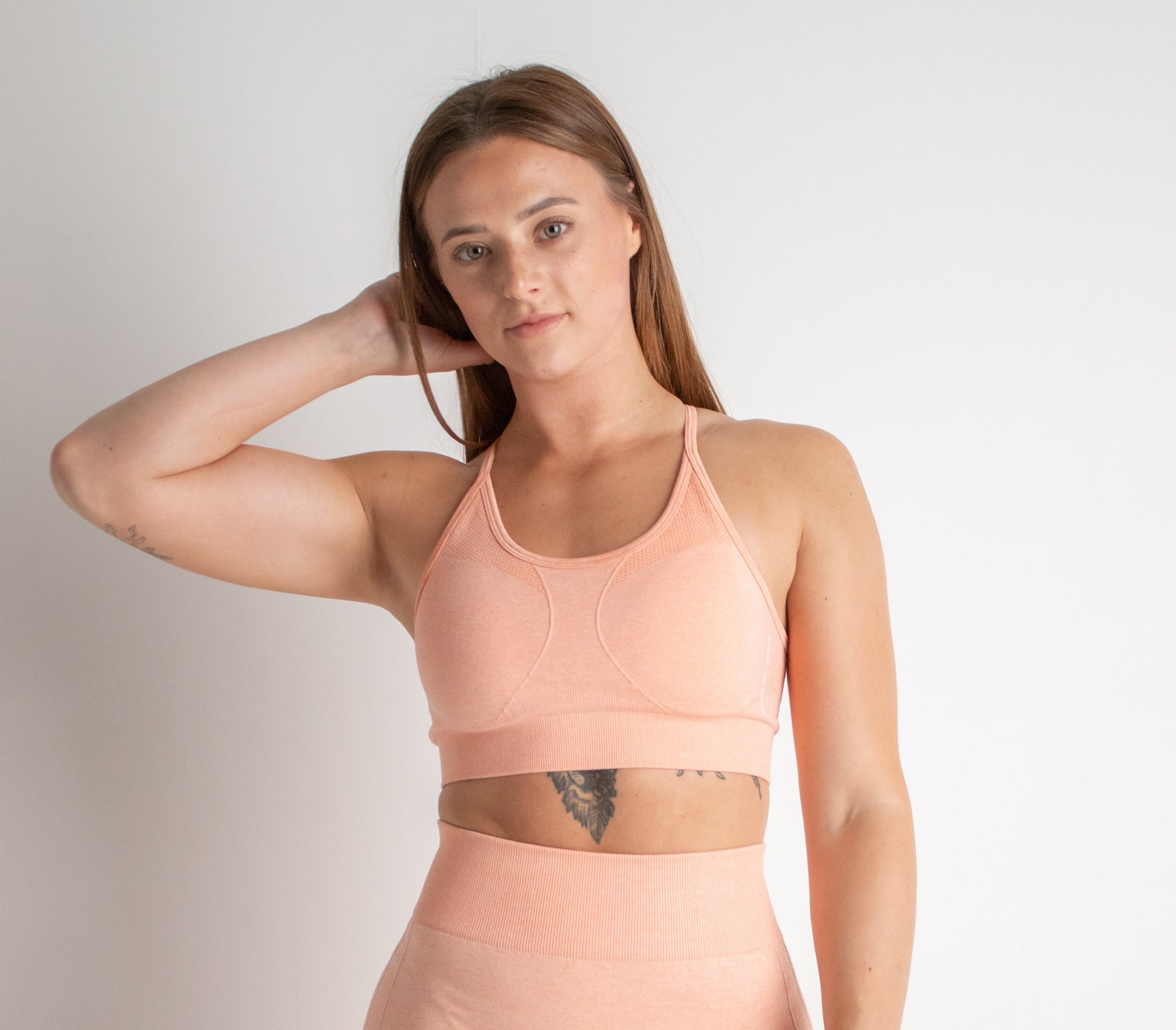 Buzz Physique Acute Seamless Bra - Peach - Premium  from Buzz Physique - Just $12.95! Shop now at Buzz Physique