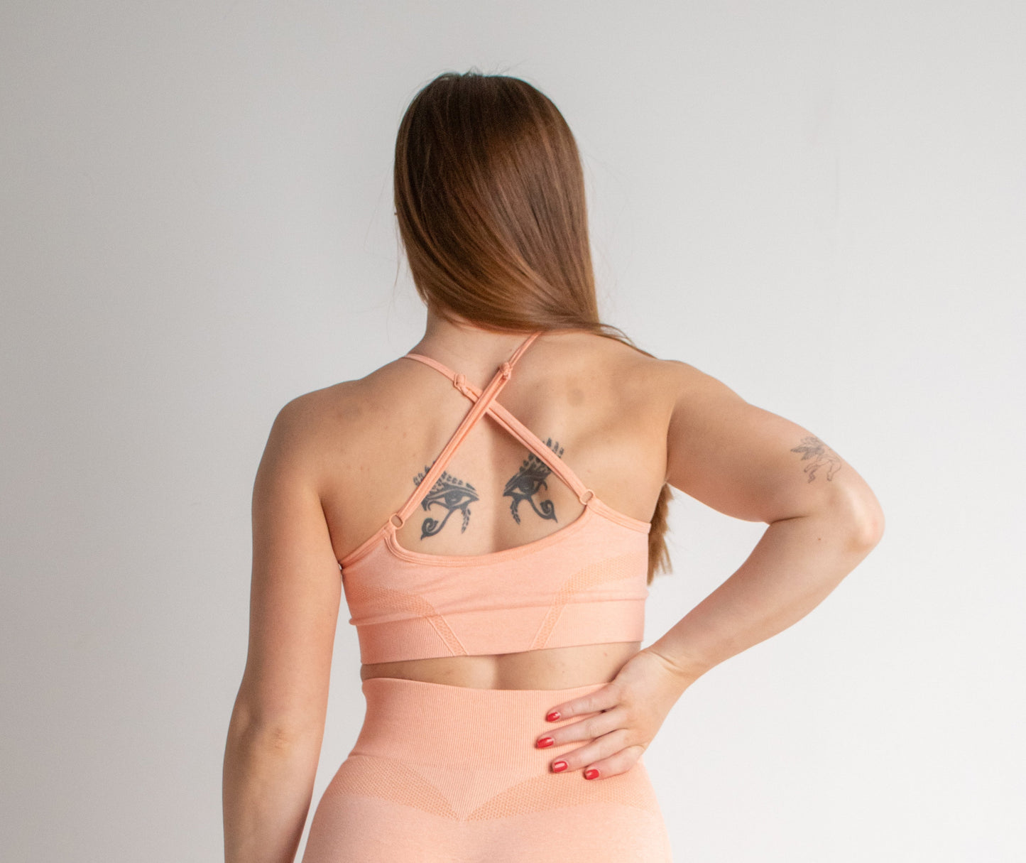 Buzz Physique Acute Seamless Bra - Peach - Premium  from Buzz Physique - Just $12.95! Shop now at Buzz Physique