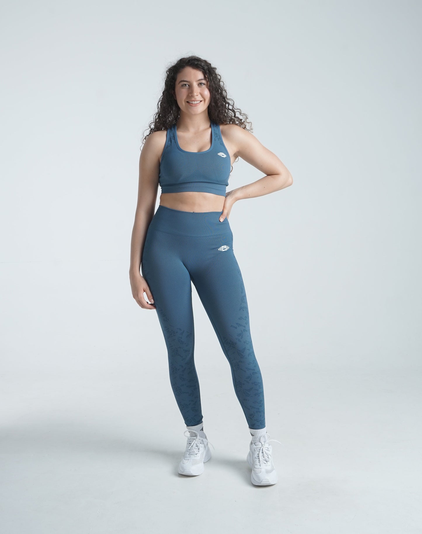 Grace Seamless Leggings - Blue - Premium from Buzz Physique - Just $16.95! Shop now at Buzz Physique