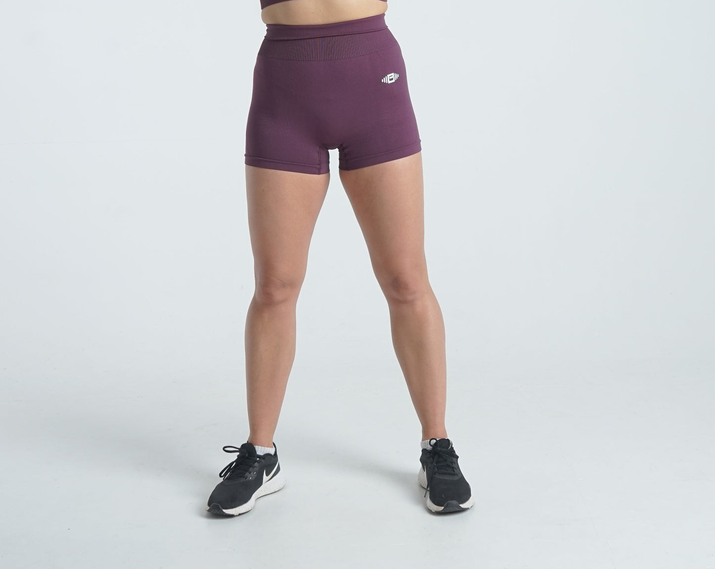 Xena Seamless Shorts - Burgundy - Premium from Buzz Physique - Just $10.95! Shop now at Buzz Physique