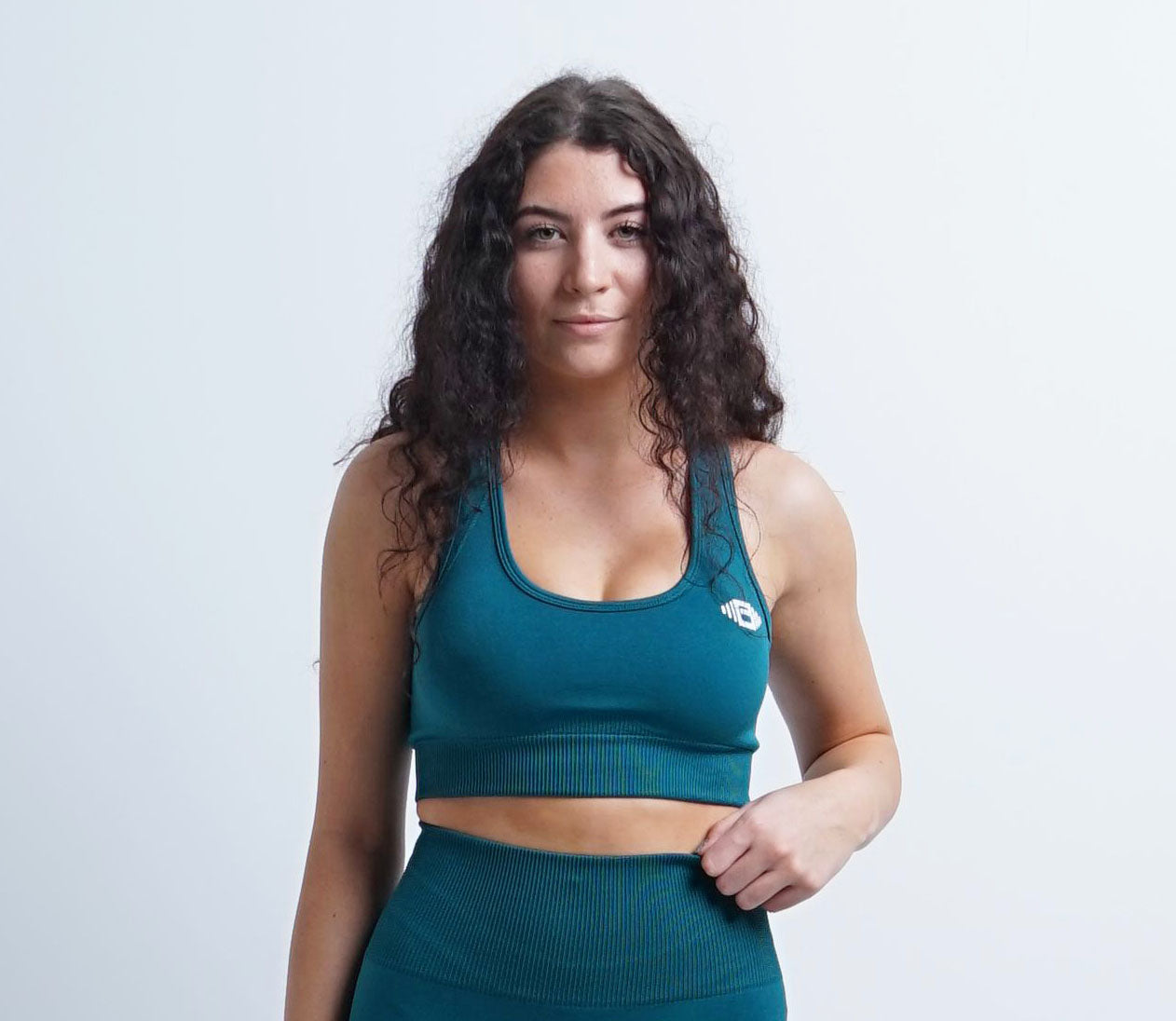 Buzz Physique Xena Bra - Teal - Premium  from Buzz Physique - Just $12! Shop now at Buzz Physique