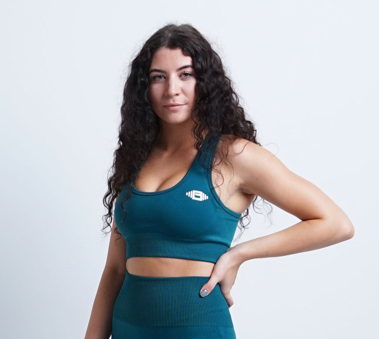 Buzz Physique Xena Bra - Teal - Premium  from Buzz Physique - Just $12! Shop now at Buzz Physique
