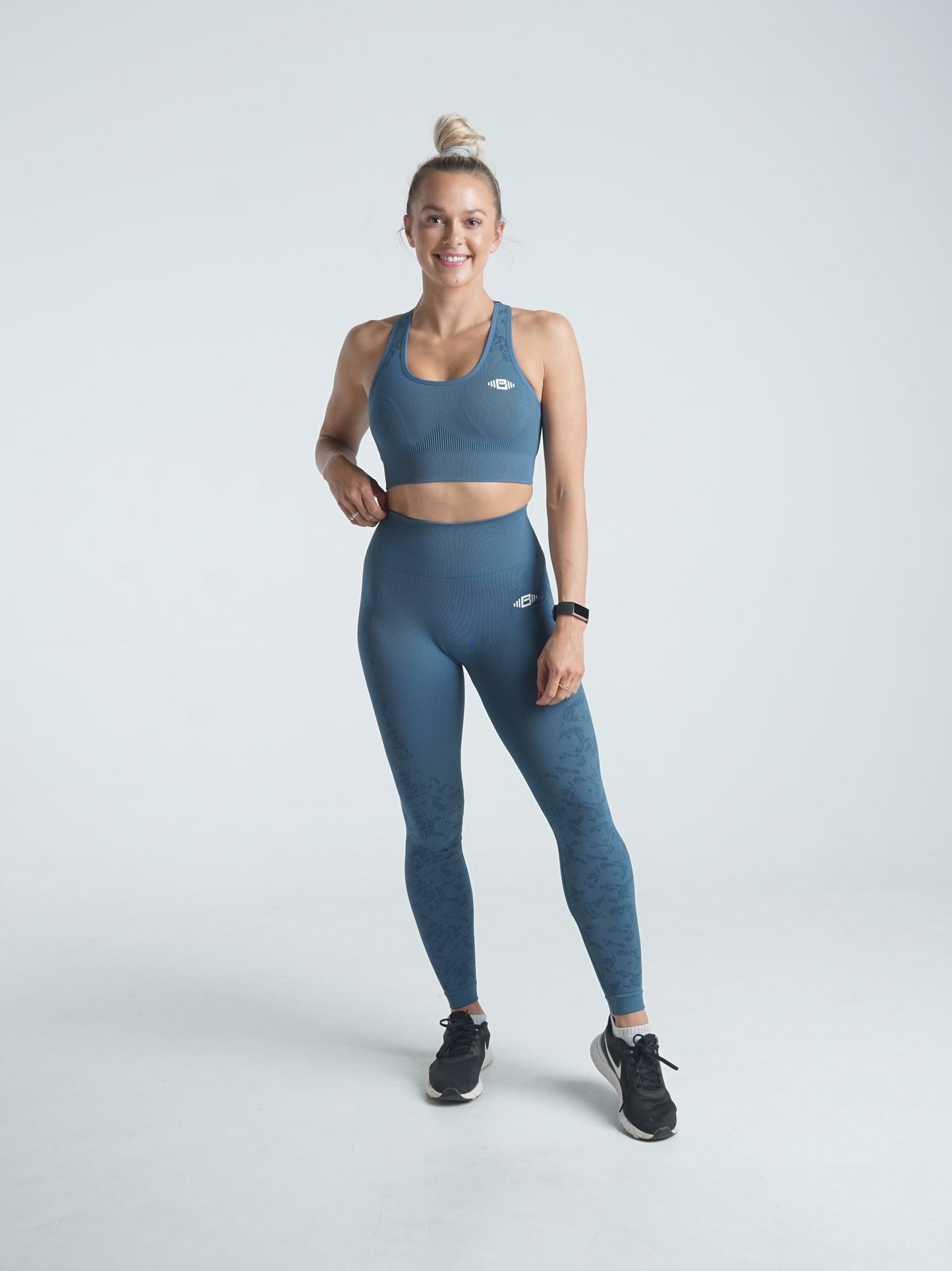 Grace Seamless Leggings - Blue - Premium from Buzz Physique - Just $16.95! Shop now at Buzz Physique