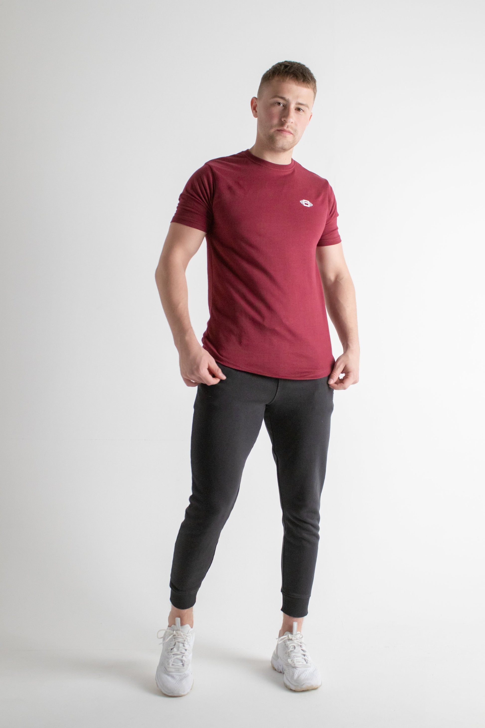 Buzz Physique Manhattan T-Shirt - Burgundy - Premium  from Buzz Physique - Just $5! Shop now at Buzz Physique