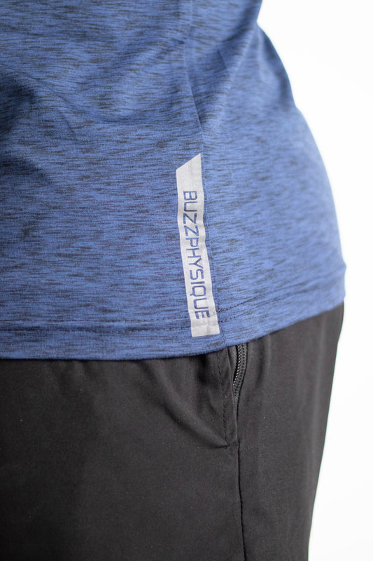 Optimum Performance T-Shirt - Dark Blue - Premium  from Buzz Physique - Just $9.95! Shop now at Buzz Physique