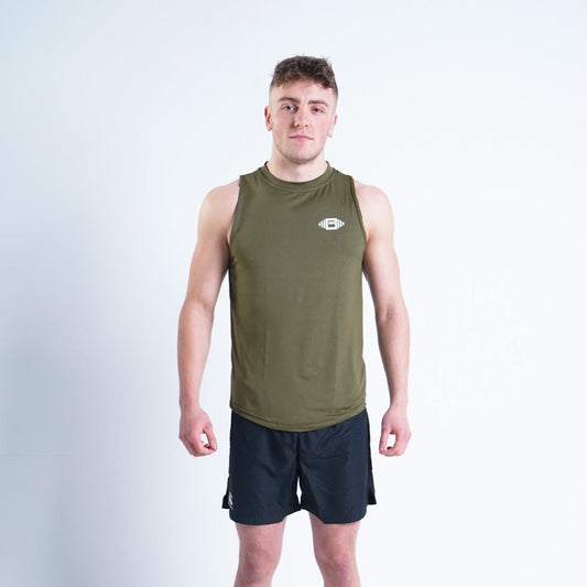 BuzzPhysique Xtreme Performance Vest - Olive - Premium  from Buzz Physique - Just $9.95! Shop now at Buzz Physique