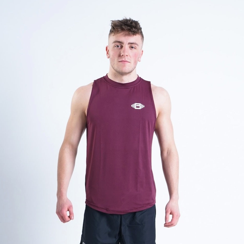 BuzzPhysique Xtreme Performance Vest - Burgundy - Premium  from Buzz Physique - Just $9.95! Shop now at Buzz Physique
