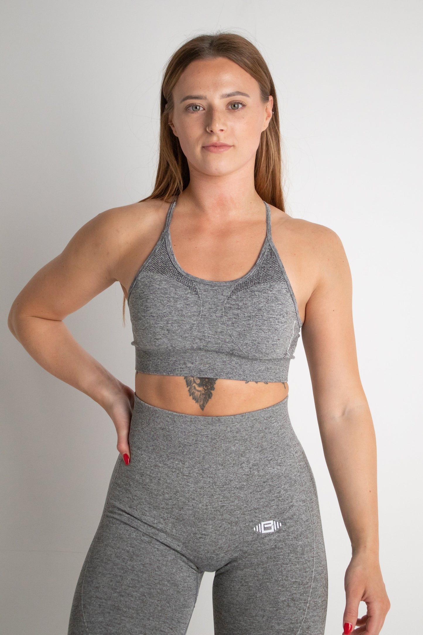 Buzz Physique Acute Seamless Bra - Grey - Premium  from Buzz Physique - Just $12.95! Shop now at Buzz Physique