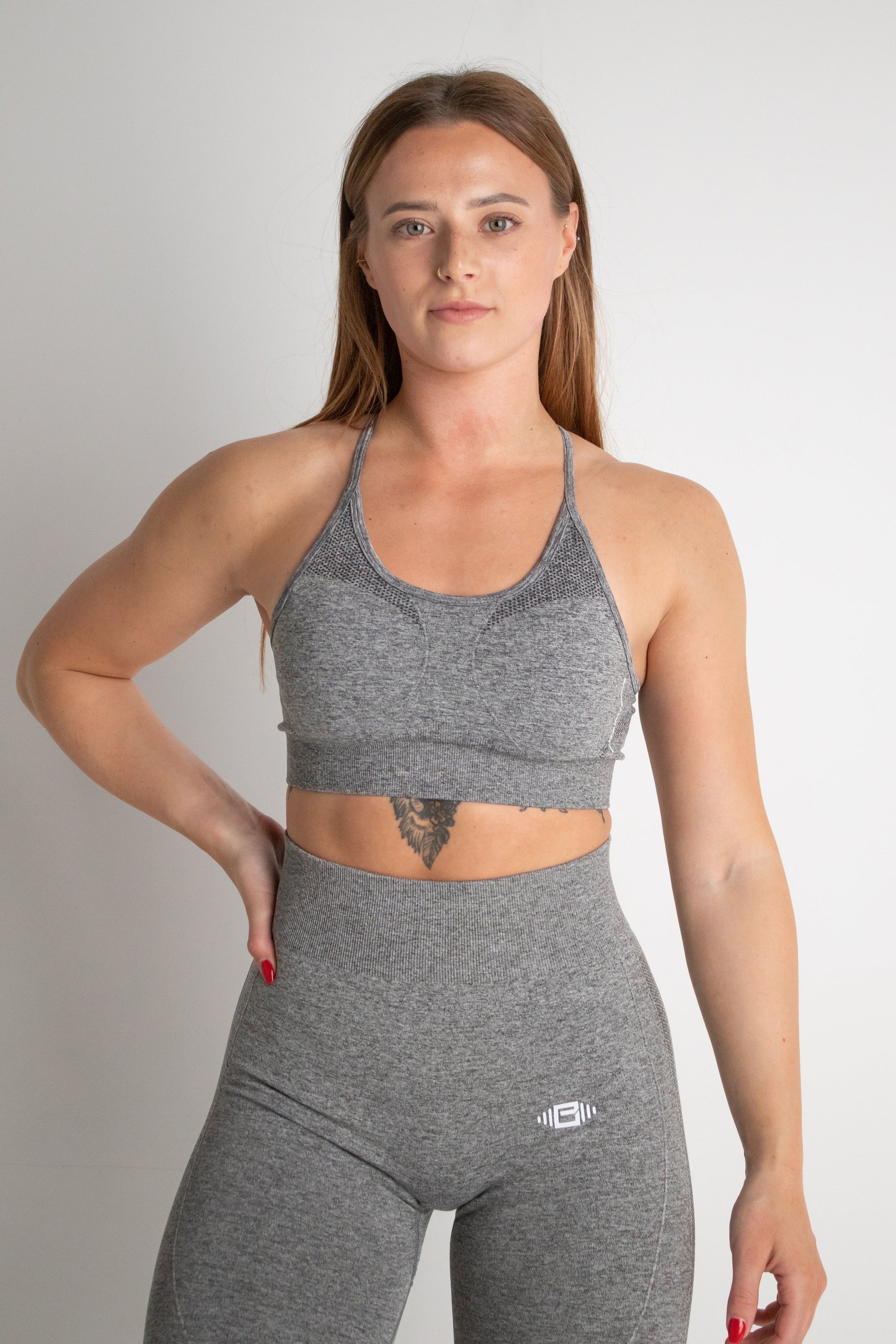 Buzz Physique Acute Seamless Bra - Grey - Premium  from Buzz Physique - Just $12.95! Shop now at Buzz Physique
