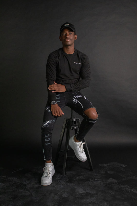 Buzz Physique illusion Long Sleeve T-Shirt - Black - Premium  from Buzz Physique - Just $7.95! Shop now at Buzz Physique