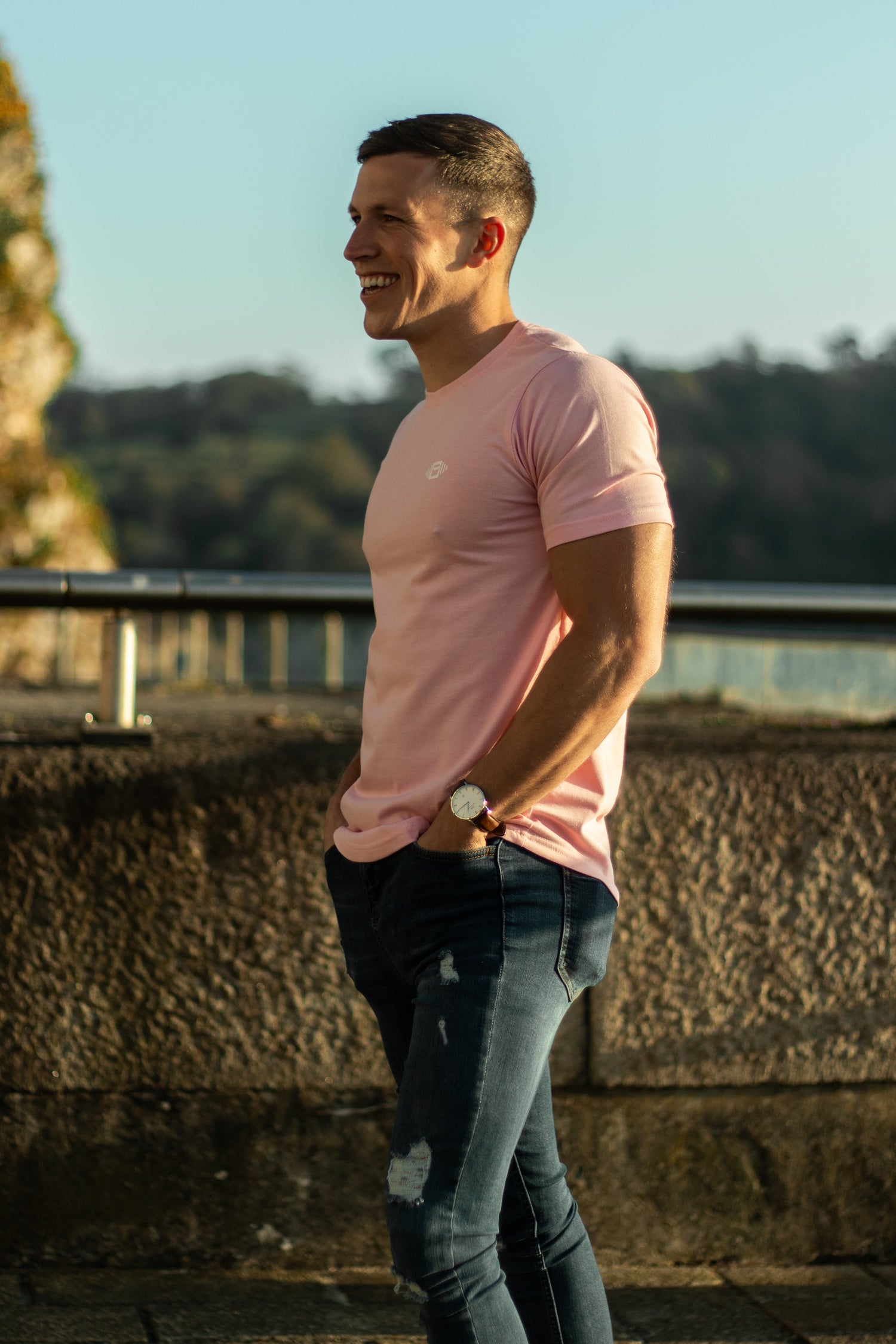 Buzz Physique Manhattan T-Shirt - Pink - Premium  from Buzz Physique - Just $5! Shop now at Buzz Physique
