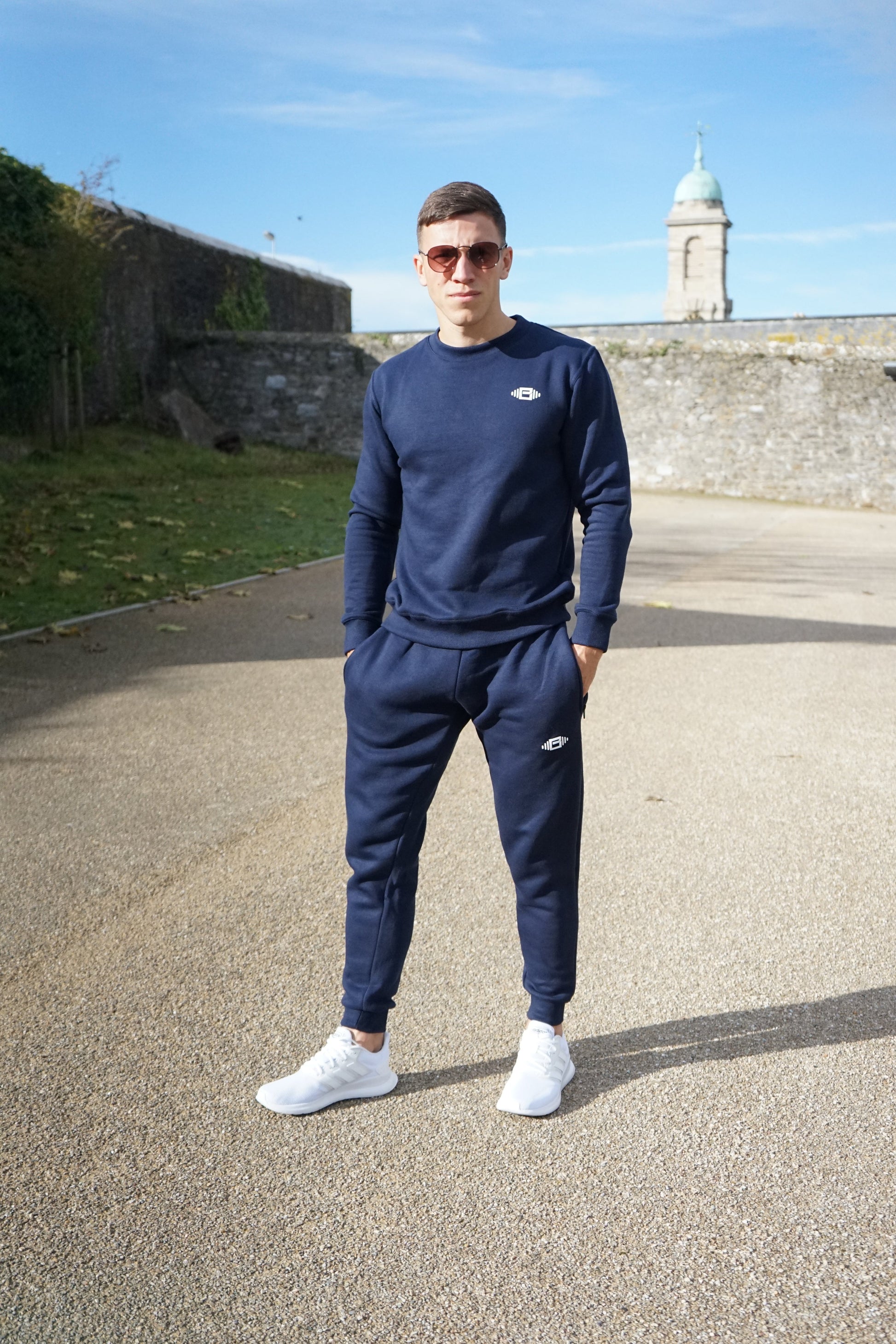 Buzz Physique Original Joggers - Navy - Premium  from Buzz Physique - Just $12.95! Shop now at Buzz Physique