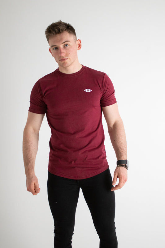 Buzz Physique Manhattan T-Shirt - Burgundy - Premium  from Buzz Physique - Just $5! Shop now at Buzz Physique