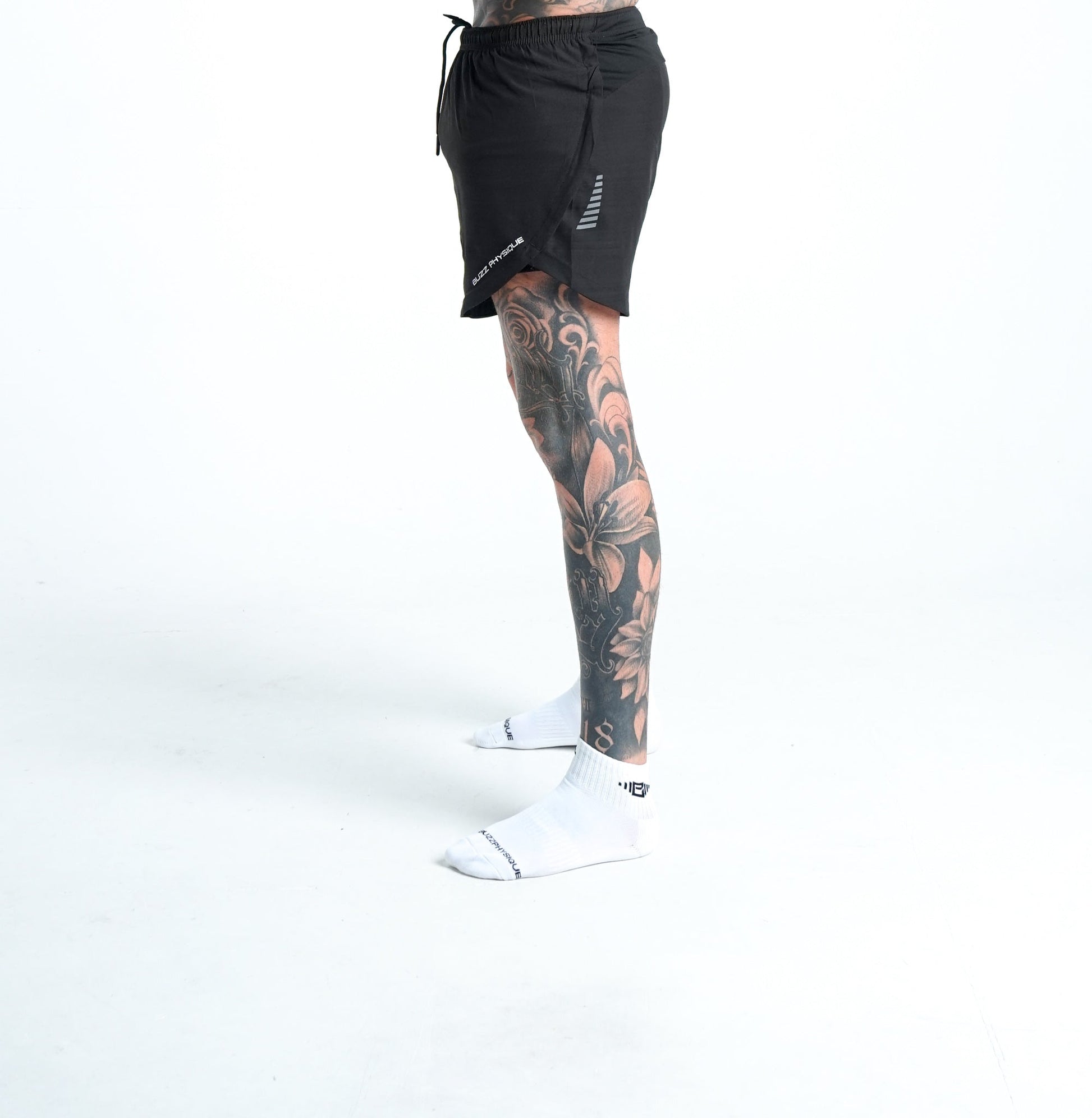 BP Running Shorts - Black - Premium  from Buzz Physique - Just $10.95! Shop now at Buzz Physique