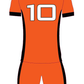 RAF Odiham Short Sleeve Football Kit - Orange/Black - Premium  from Buzz Physique - Just $38.50! Shop now at Buzz Physique