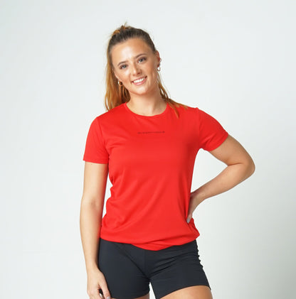 Buzz Physique Women's Sport T-Shirt - Red - Premium  from Buzz Physique - Just $14.95! Shop now at Buzz Physique