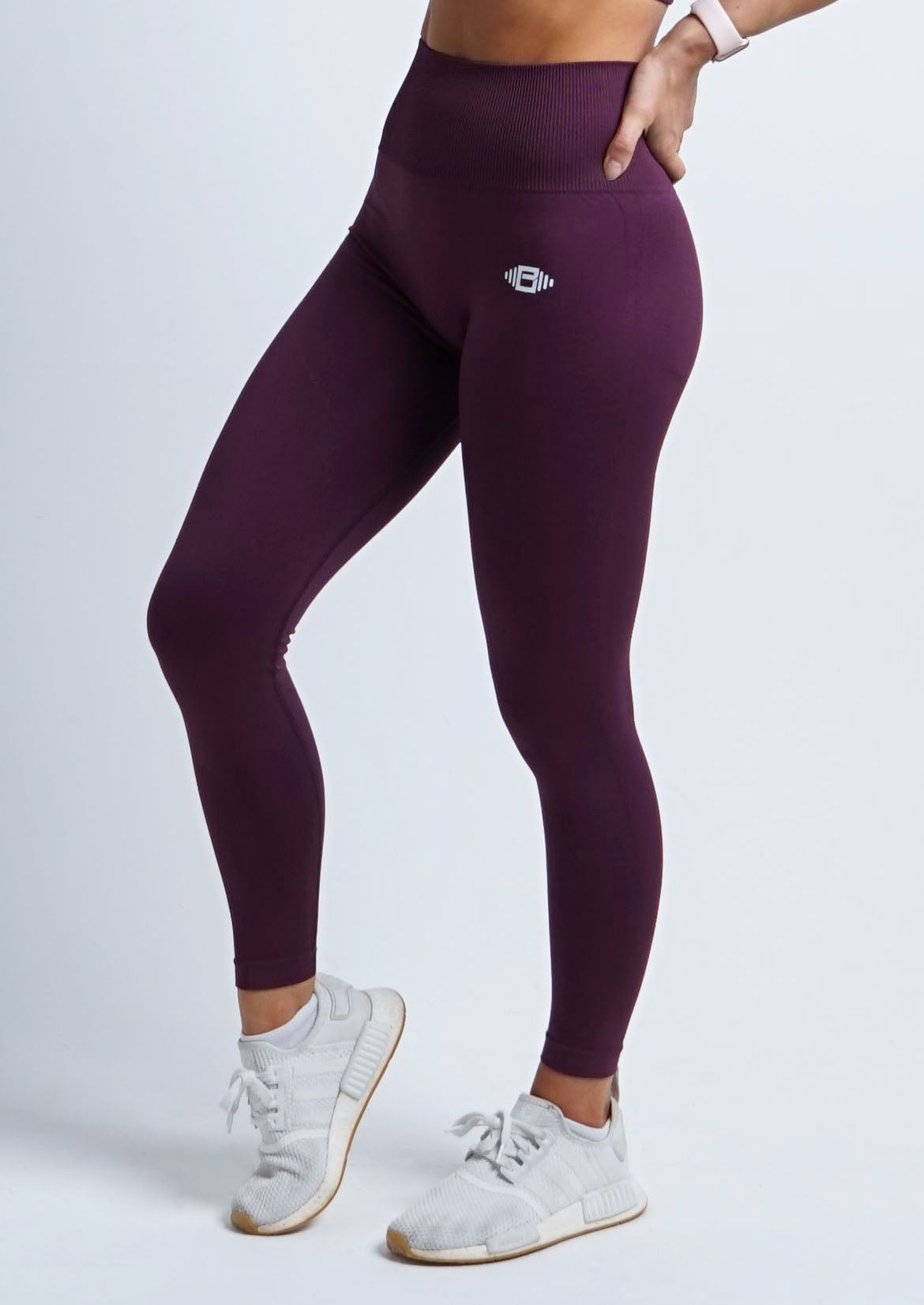 Buzz Physique Xena Seamless Leggings - Burgundy - Premium  from Buzz Physique - Just $25! Shop now at Buzz Physique