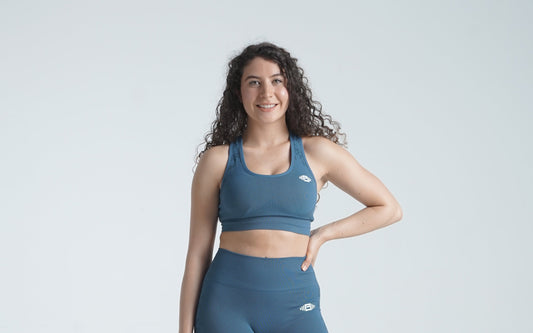 Grace Seamless Bra - Blue - Premium  from Buzz Physique - Just $12.95! Shop now at Buzz Physique