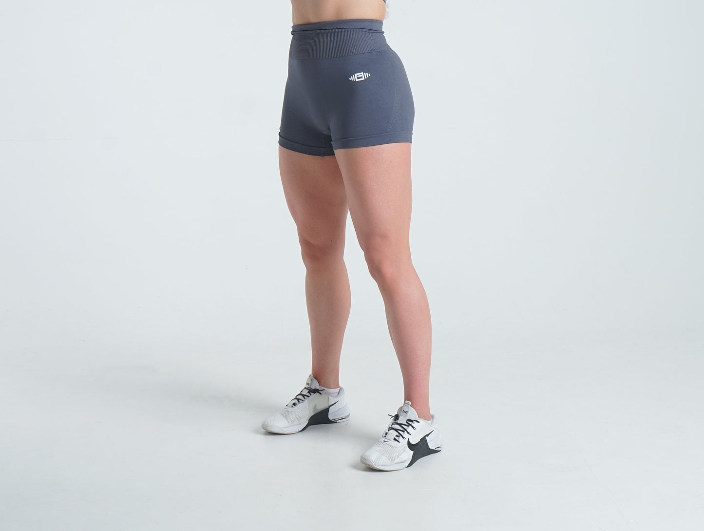 Xena Seamless Shorts - Grey - Premium  from Buzz Physique - Just $10.95! Shop now at Buzz Physique