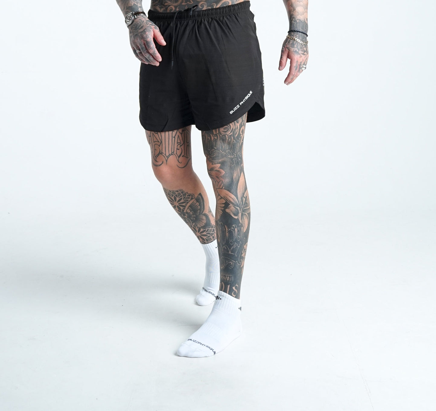 BP Running Shorts - Black - Premium  from Buzz Physique - Just $18.95! Shop now at Buzz Physique